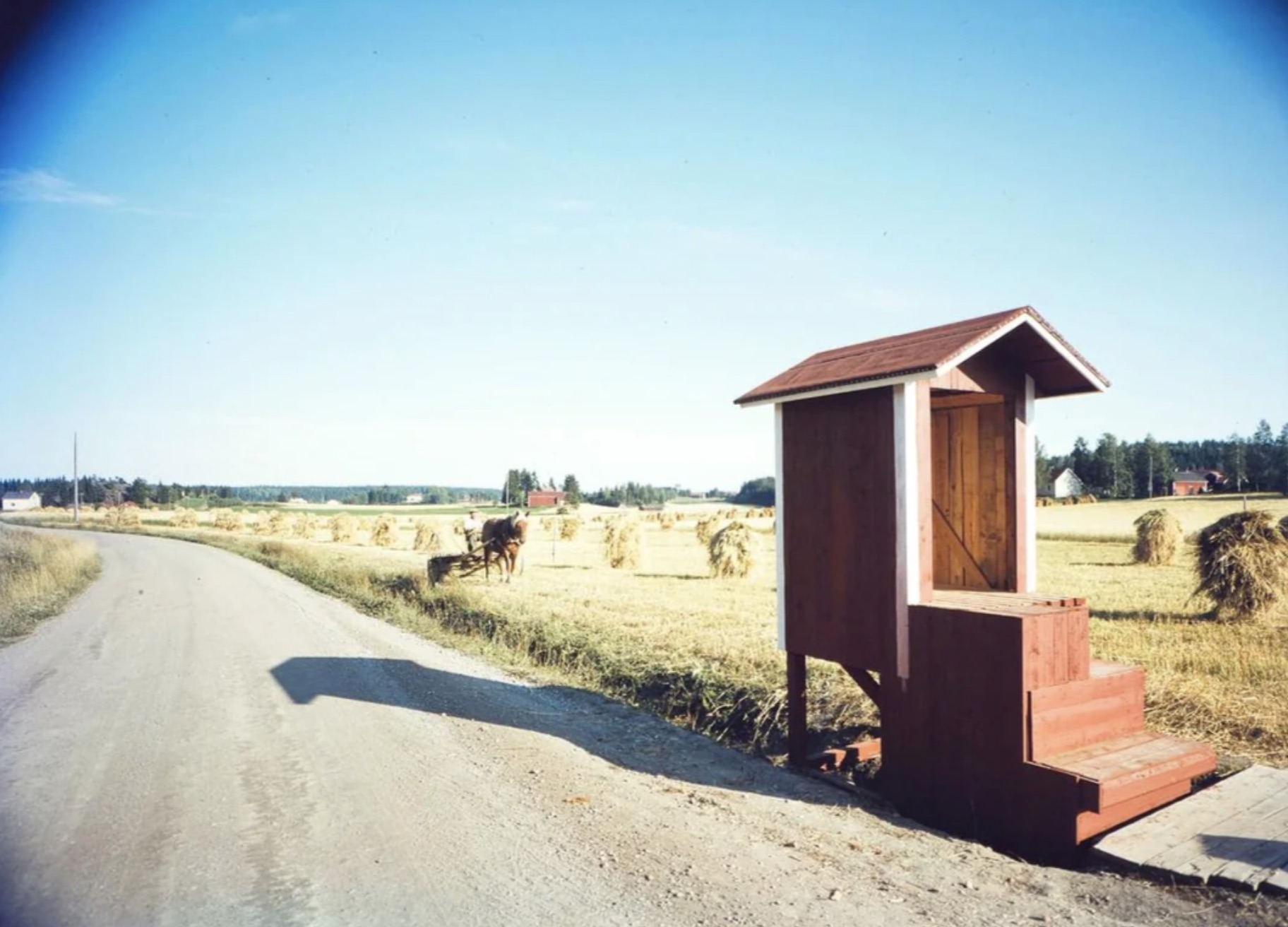 A quiet, sunny farm outside of Helsinki
